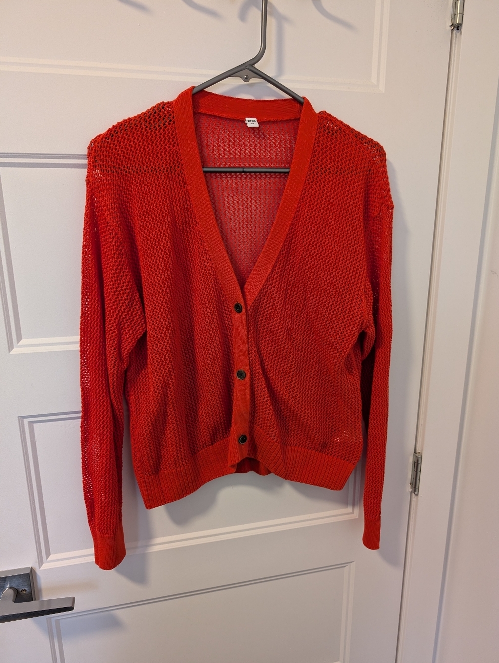 Uniqlo/Mesh Long Sleeve Cardigan Sz S - Picture 2 of 6